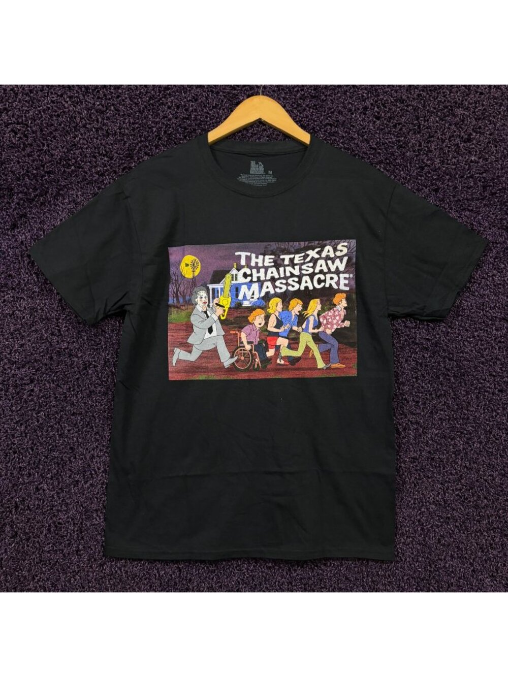 The Texas Chainsaw Massacre Scooby Doo Style T-Shirt Size Medium